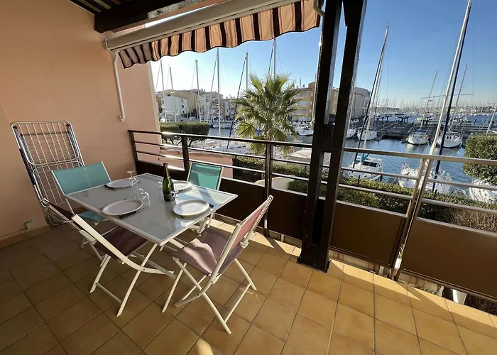 Avec Piscine, Parking, Lave-linge, Quartier Calme A Cap D'agde - Fr-1-702-39 아그